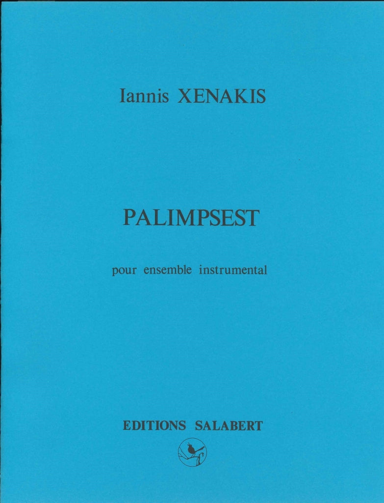 Xenakis, Palimpsest (1979) (Salabert)