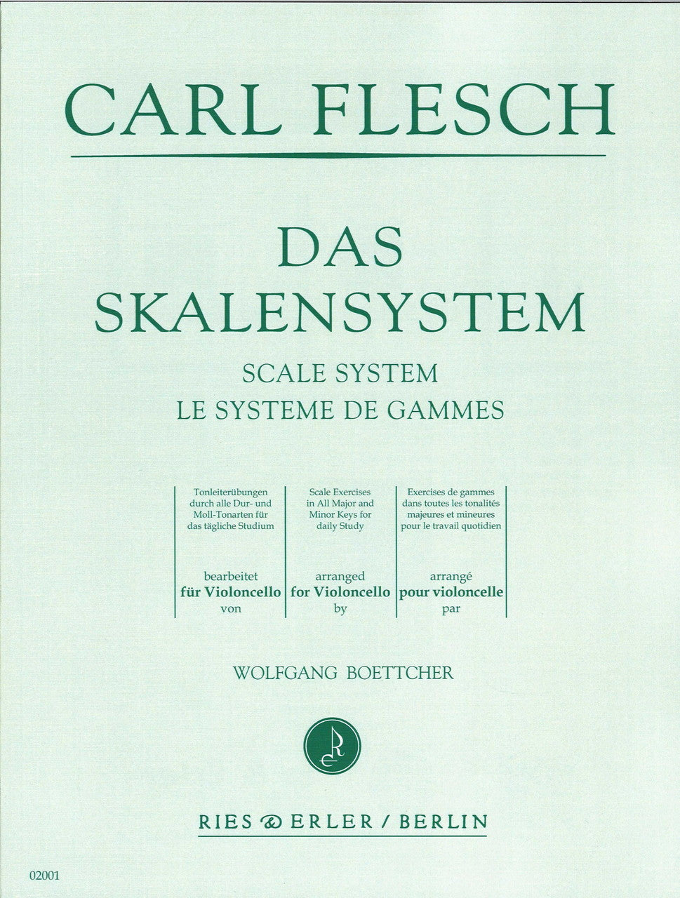Flesch, Skalensystem (Ries & Erler)