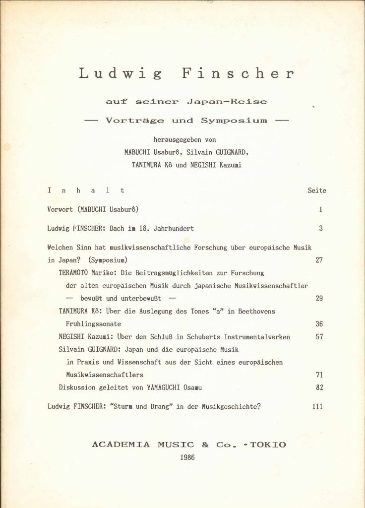 Ludwig Finschner auf seiner Japan-Reise (Academia Music)