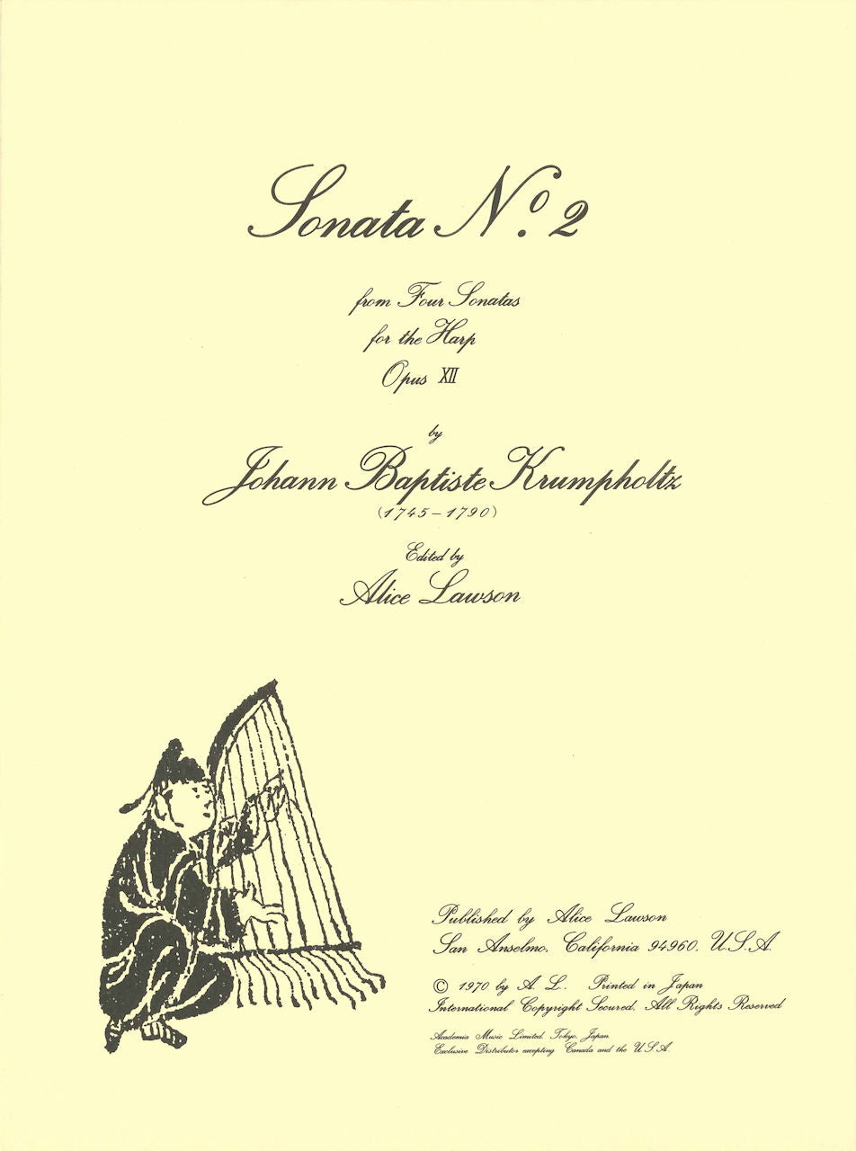 Krumpholtz, Sonata No. 2 (Academia Music)