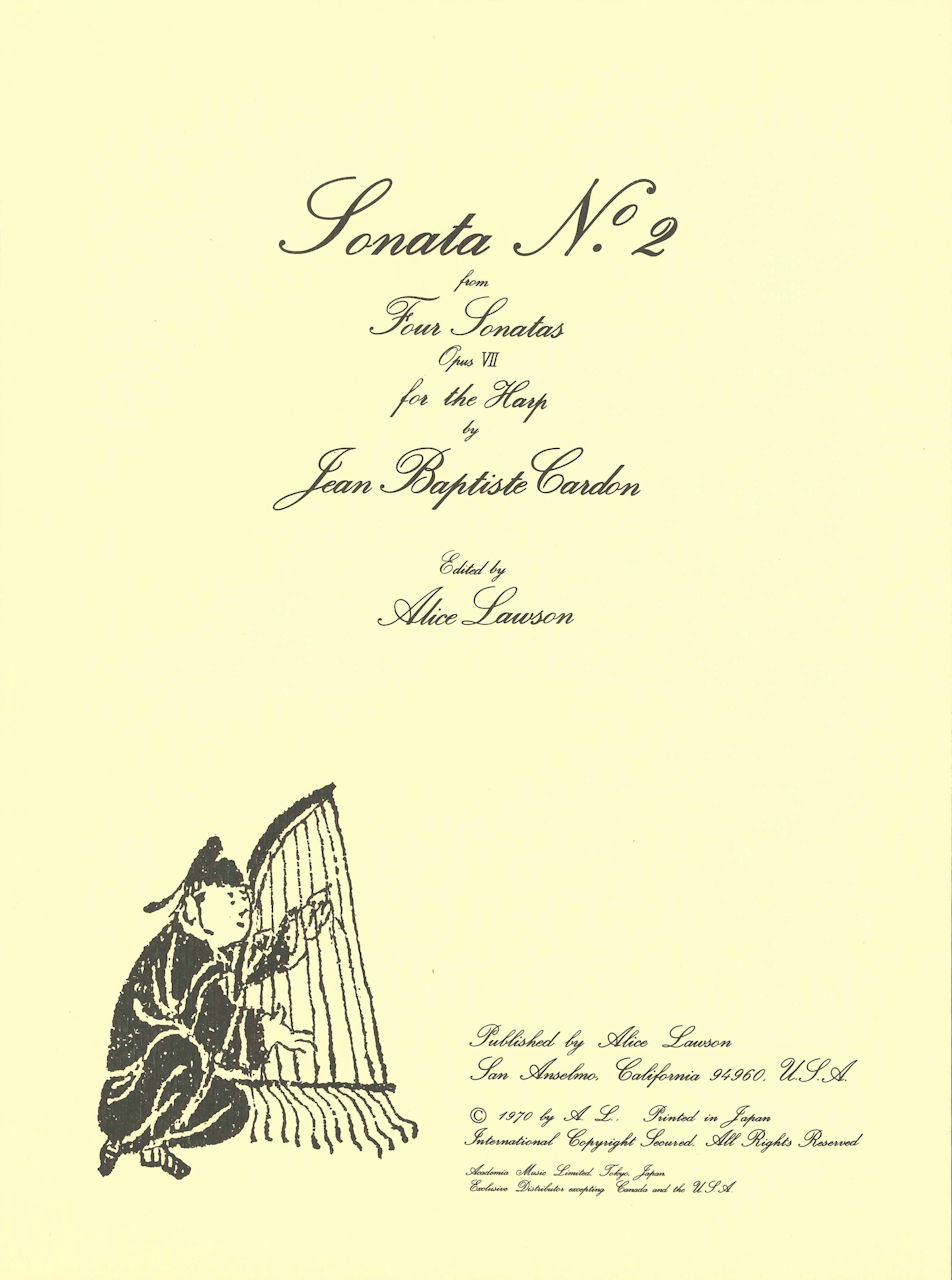 Cardon, Sonata No. 2 (Academia Music)