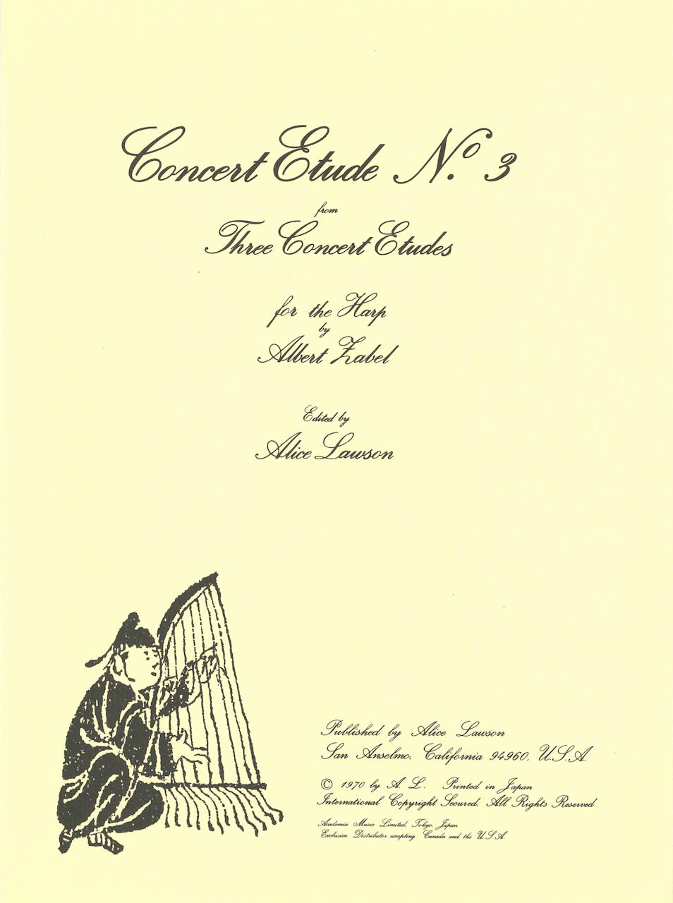 Zabel, Concert Etude No. 3 (Academia Music)