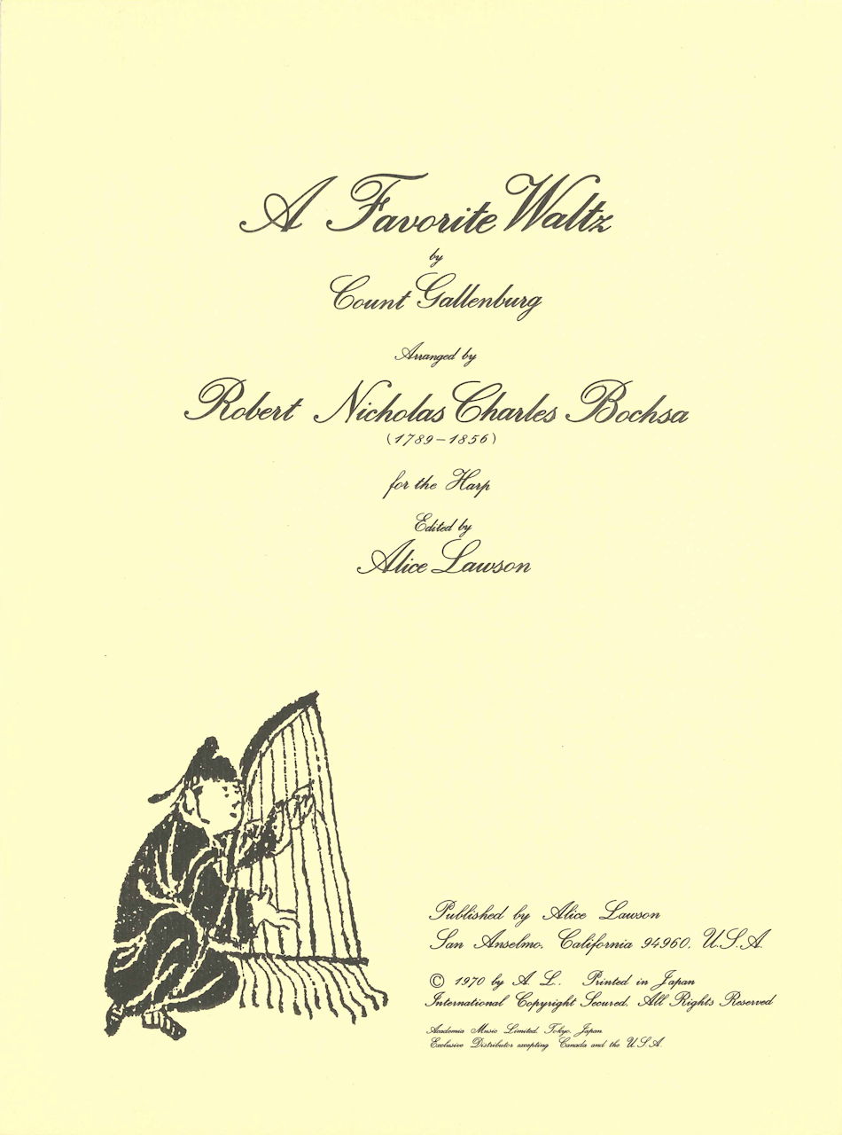Garenburg, A Favorite Waltz (Academia Music)