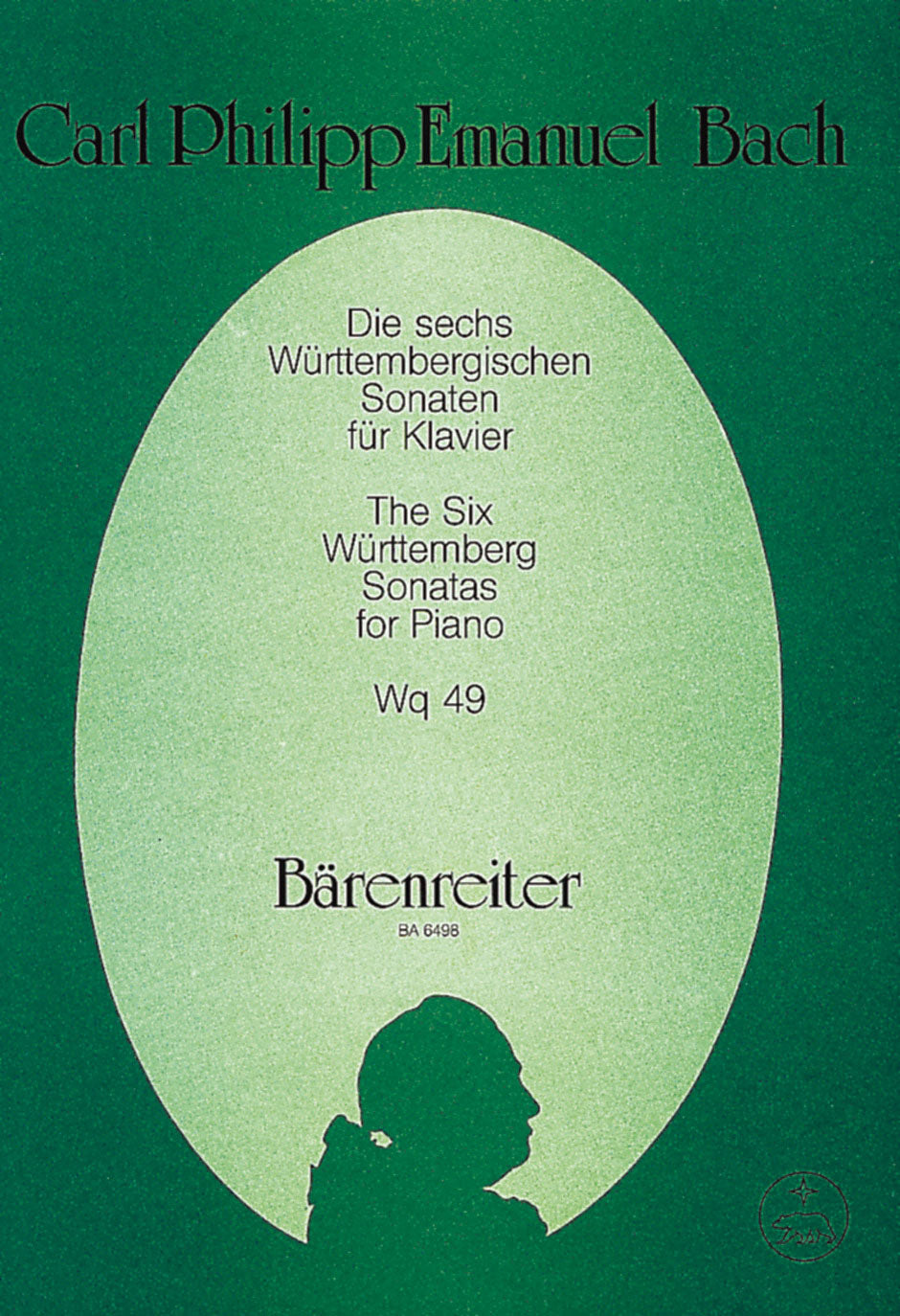 Bach,C.P.E., 6 Wurttenberg Sonatas Wq 49 (Barenreiter)