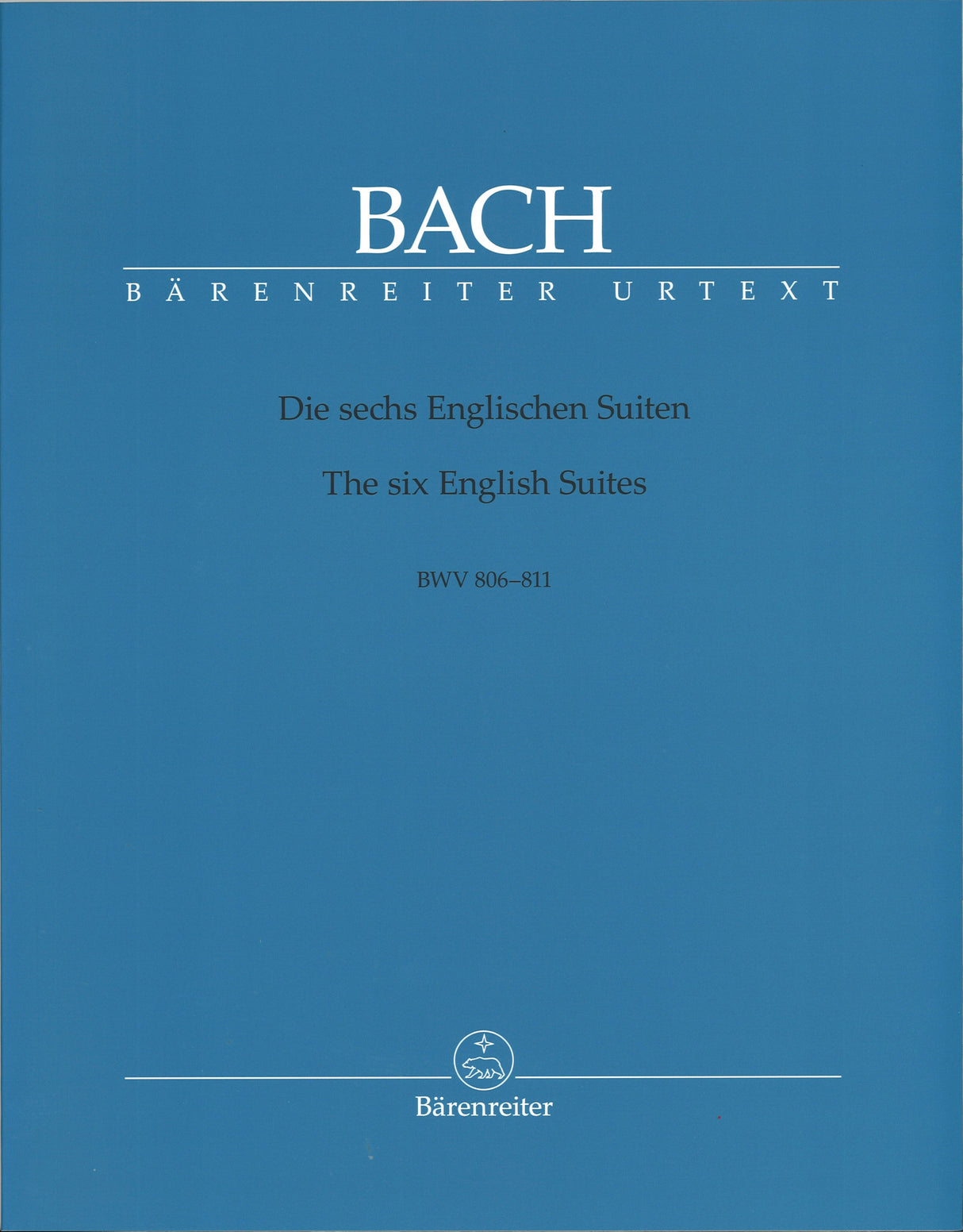 Bach, Englische Suiten BWV 806-811 (Barenreiter)