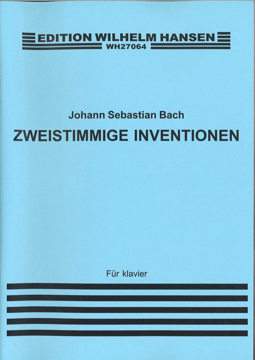 Bach, Inventionen, 2-stimmige (Fischer) (W.Hansen)