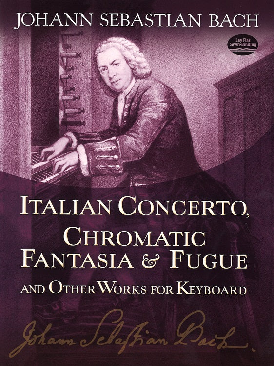 Bach, Italian Concerto, Chromatic Fantas (Dover)