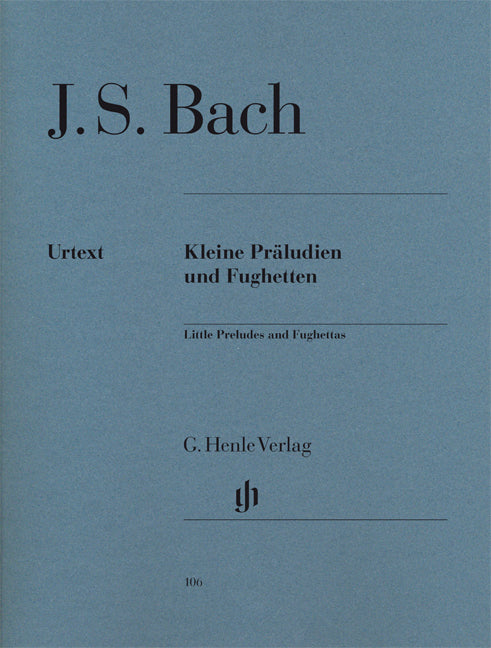 Bach, Kleine Praludien und Fughetten (Henle)