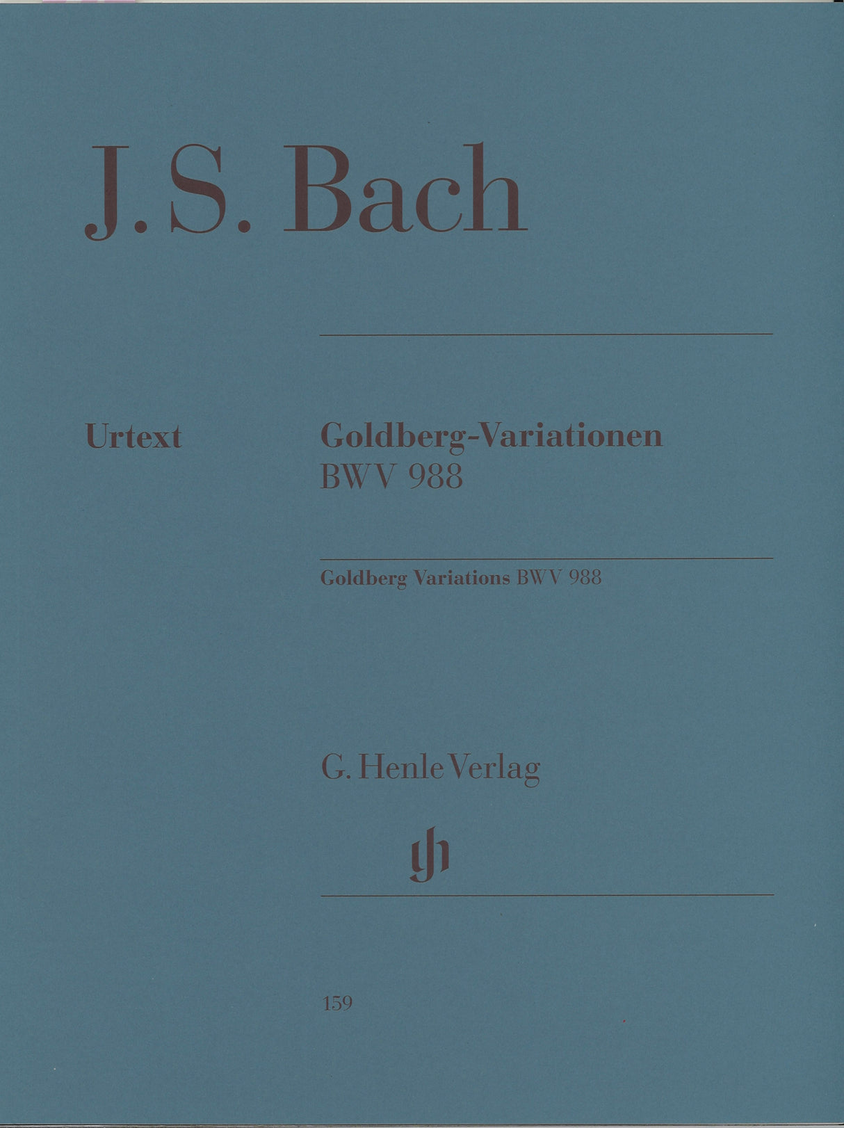 Bach, Goldberg-Variationen (Steglich) (Henle)