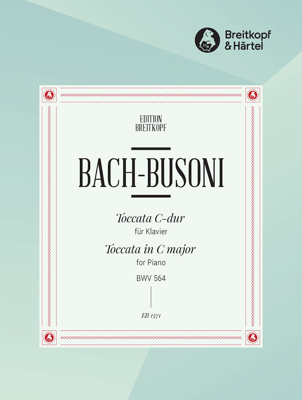 Bach/Busoni, Toccata BWV 564, C-dur (Breitkopf)