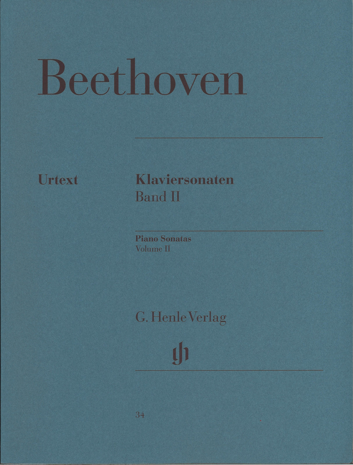 Beethoven, Sonaten 2: No.16-32 (Wallner) (Henle)