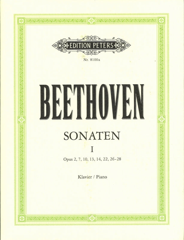 Beethoven, Sonaten 1: No. 1-15 (Arrau) (Peters)