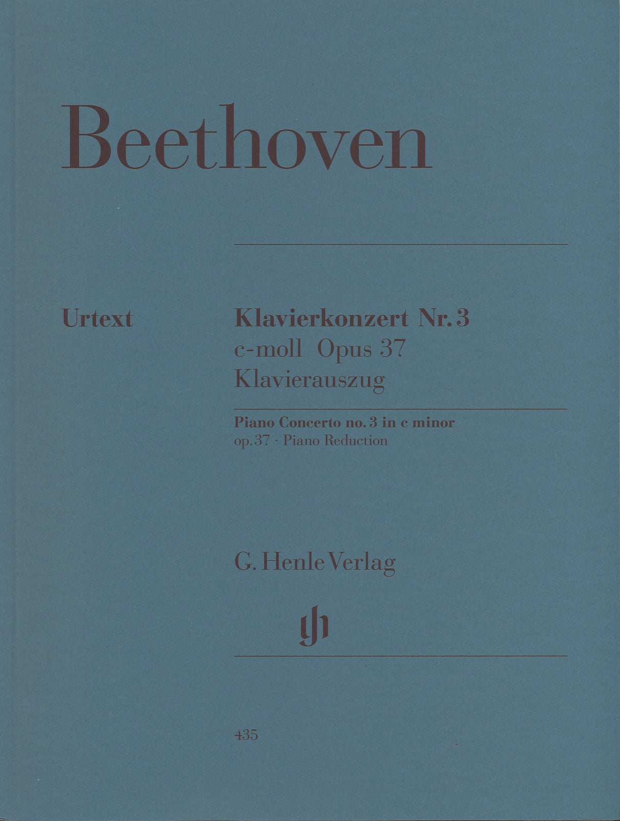 Beethoven, Concerto No. 3 in c op. 37 (Henle)