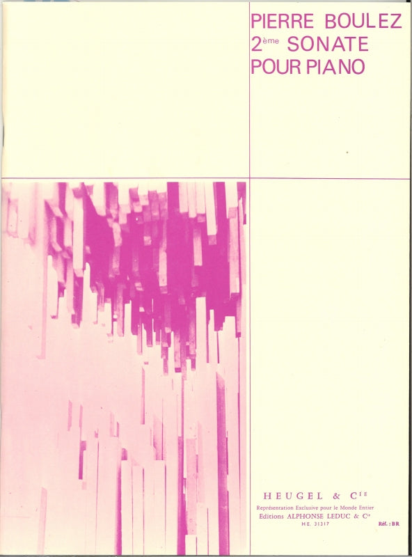 Boulez, Sonata No. 2 (Heugel)