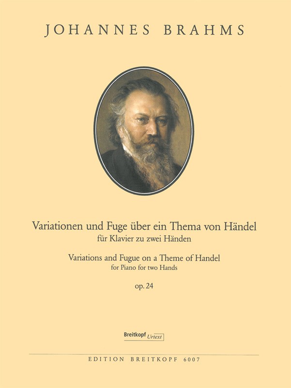 Brahms, Handel-Variationen op. 24 (Breitkopf)