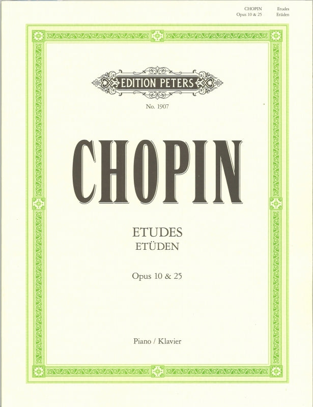 Chopin, Etudes (Scholtz/Poznik) (Peters)