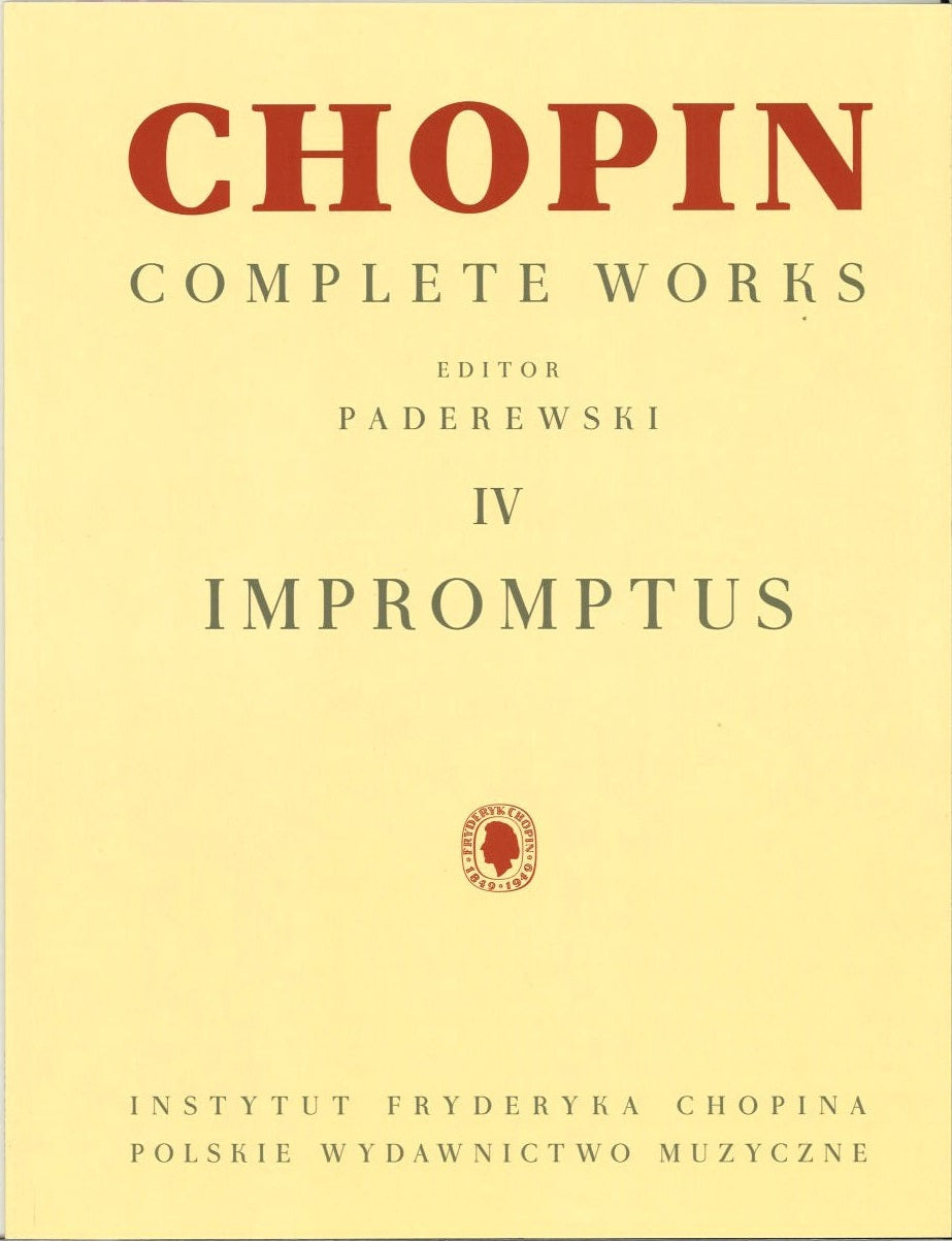 Chopin, Impromptus (Complete Works 4) (PWM)