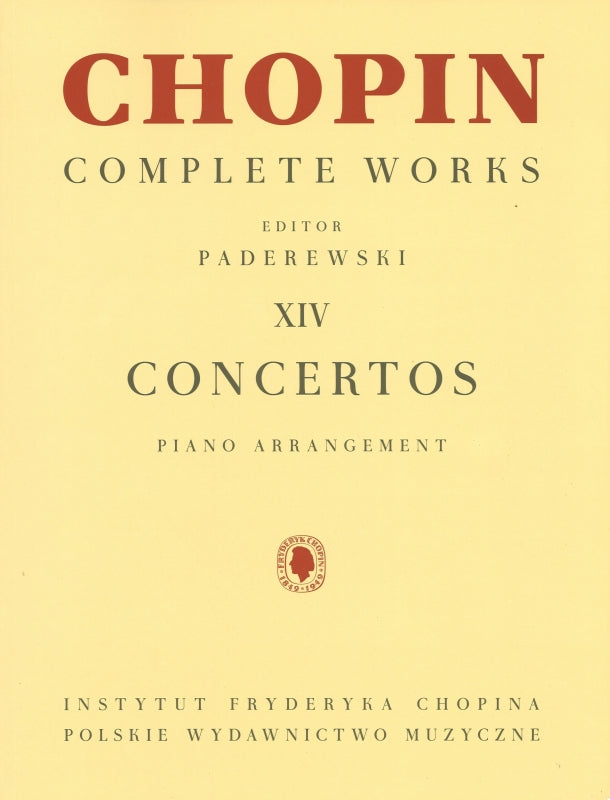 Chopin, Concertos (Complete Works 14) (PWM)