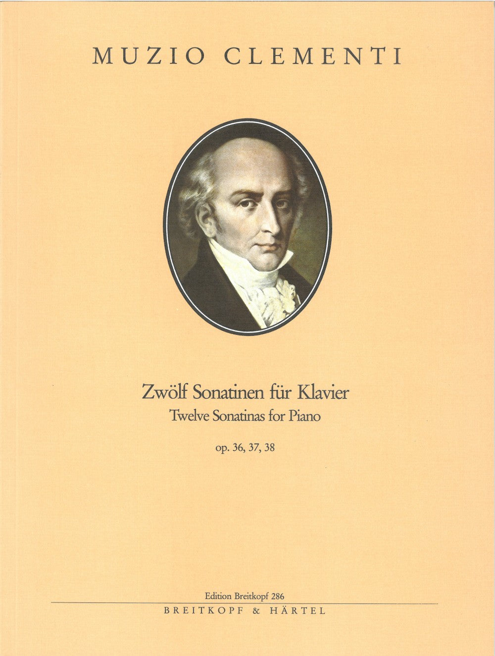 Clementi, Sonatinen op. 36, 37, 38 (Breitkopf)