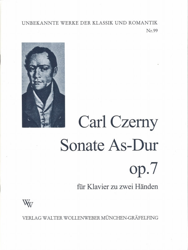 Czerny, Sonata No. 1 in Ab op. 7 (Wollenweber)