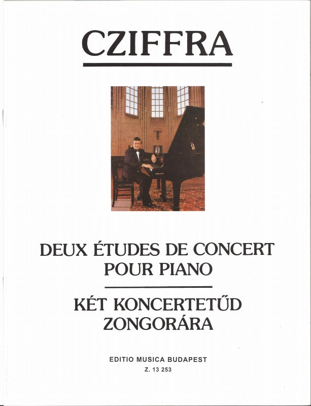 Cziffra, 2 Etudes de concert (Editio Musica Budapest)