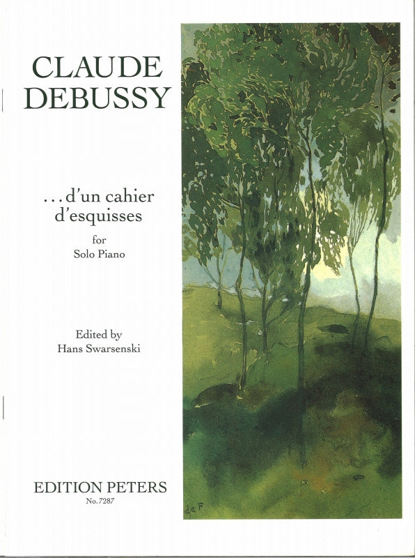Debussy, D'un cahier d'esquisses (Peters)