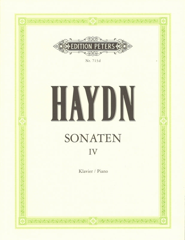 Haydn, Sonaten 4 (Martienssen) (Peters)