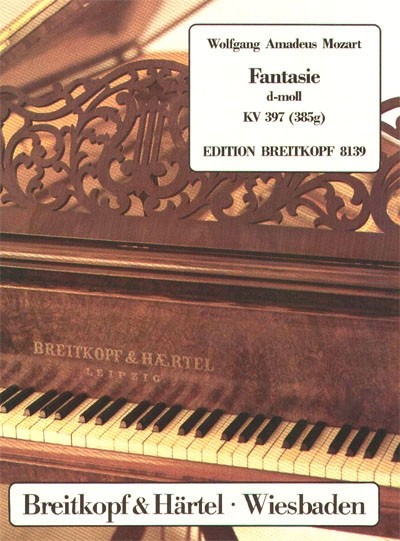 Mozart, Fantasie KV 397(385g) in d (Breitkopf)