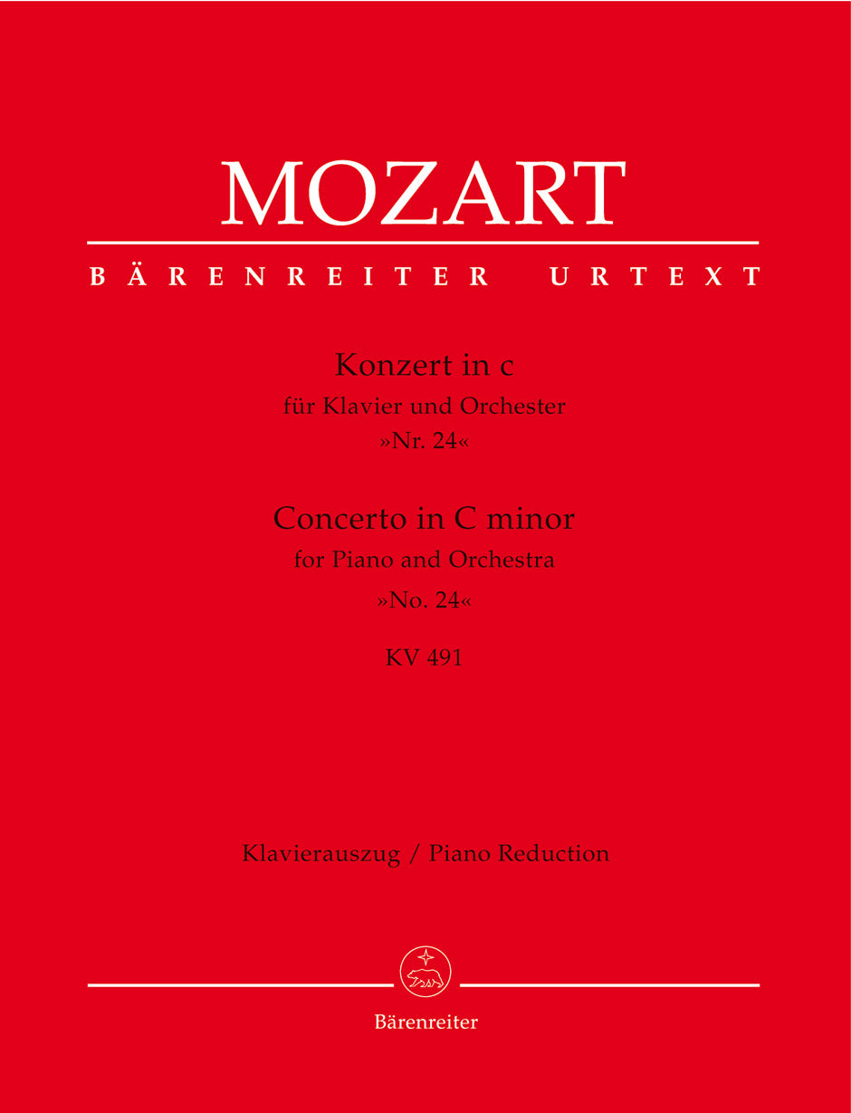 Mozart, Concerto KV 491 in c (No. 24) (Barenreiter)
