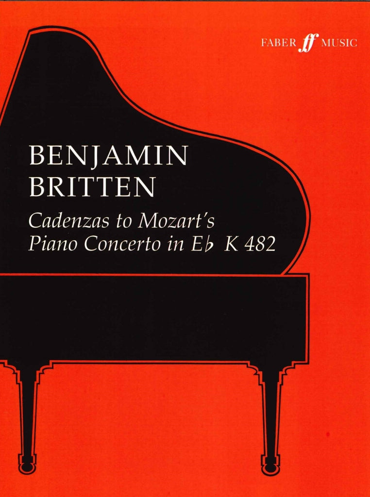 Mozart/Britten, Concerto KV 482 Cadenzas (Faber Music)