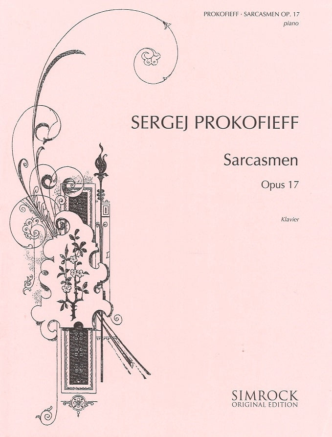 Prokofiev, Sarcasmes op. 17 (Simrock)