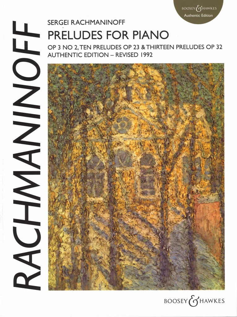 Rachmaninoff, Preludes op. 3, 23, 32 (Boosey)