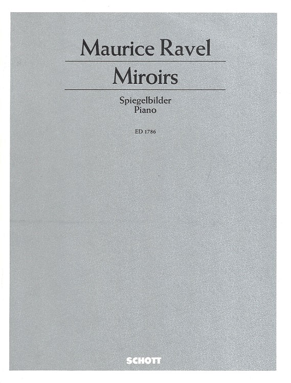 Ravel, Miroirs (Schott)