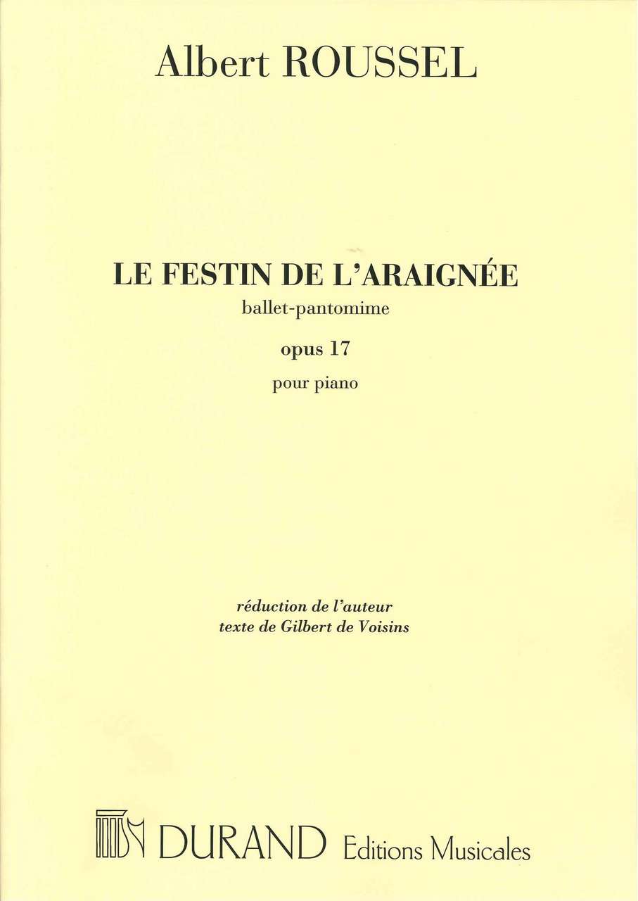 Roussel, Festin de l'araignee, ballet (Durand)