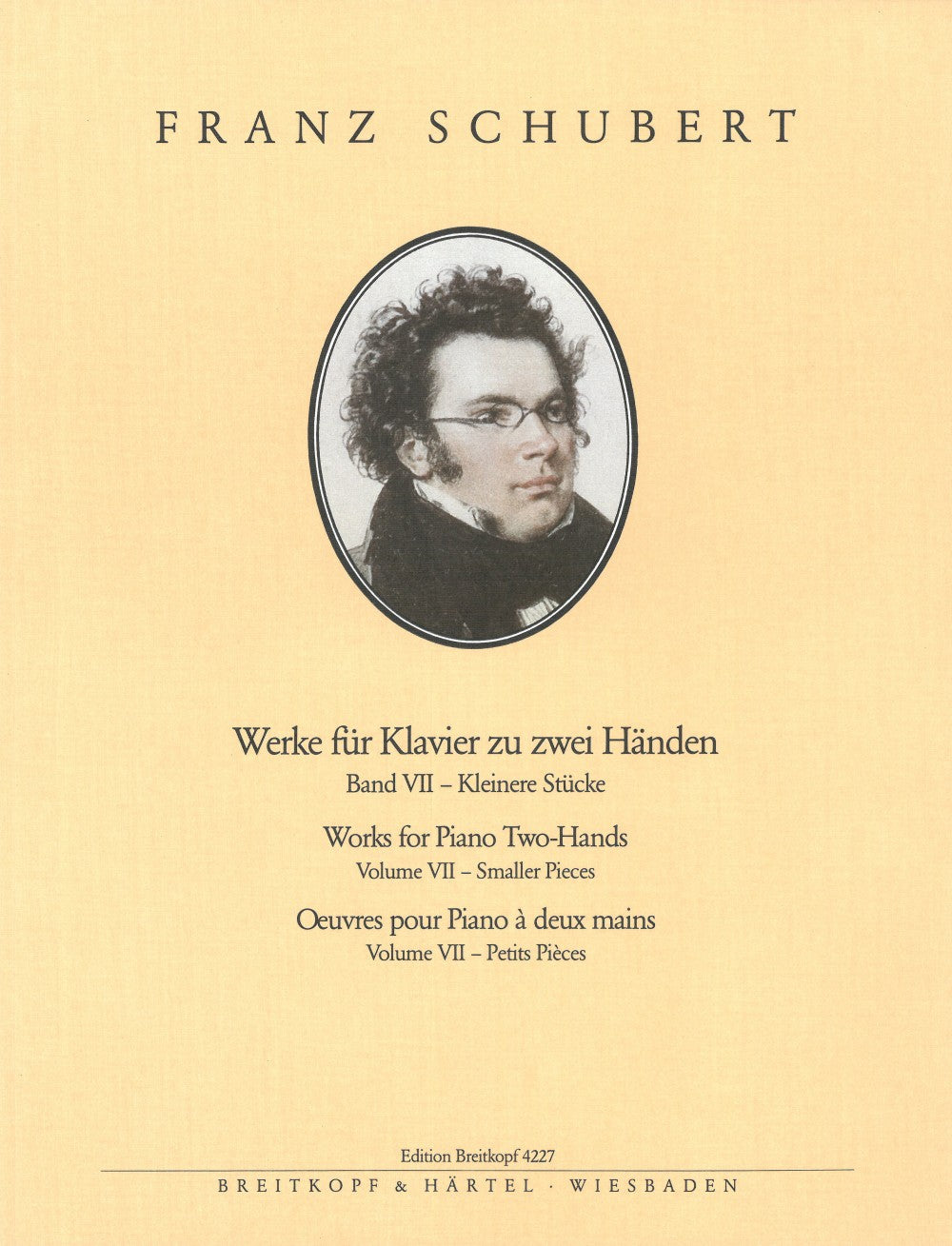 Schubert, Kleinere Stucke (Pauer) (Breitkopf)