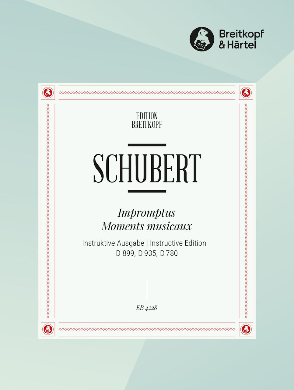 Schubert, Impromptus; Moments musicaux (Breitkopf)