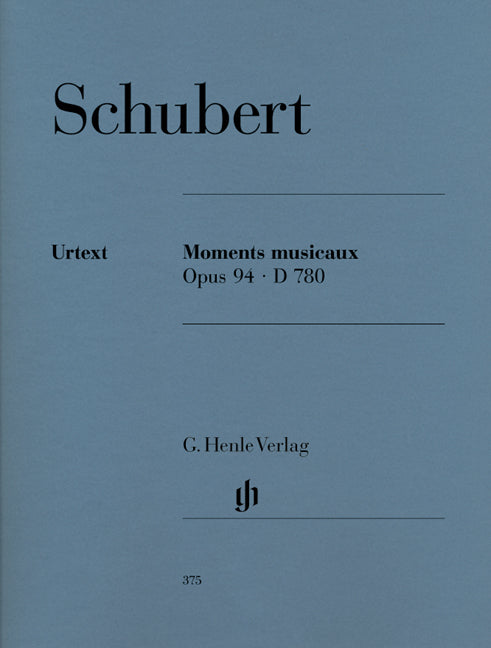 Schubert, Moments musicaux op.94, D.780 (Henle)