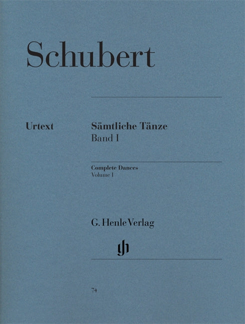 Schubert, Samtliche Tanze 1: D 41-420 (Henle)