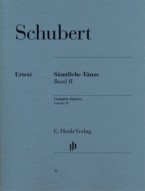 Schubert, Samtliche Tanze 2: D 421-980 (Henle)