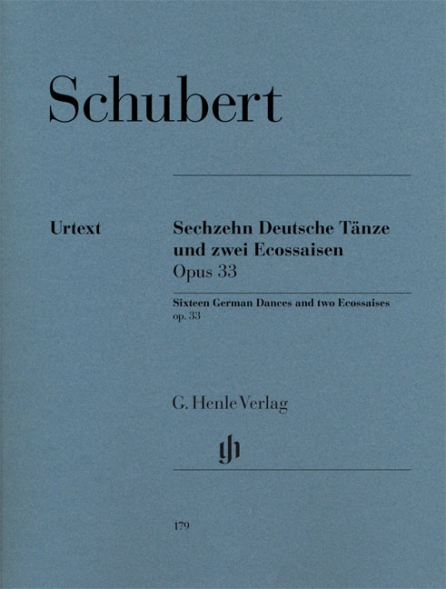 Schubert, Deutsche & 2 Ecossaisen D 783 (Henle)