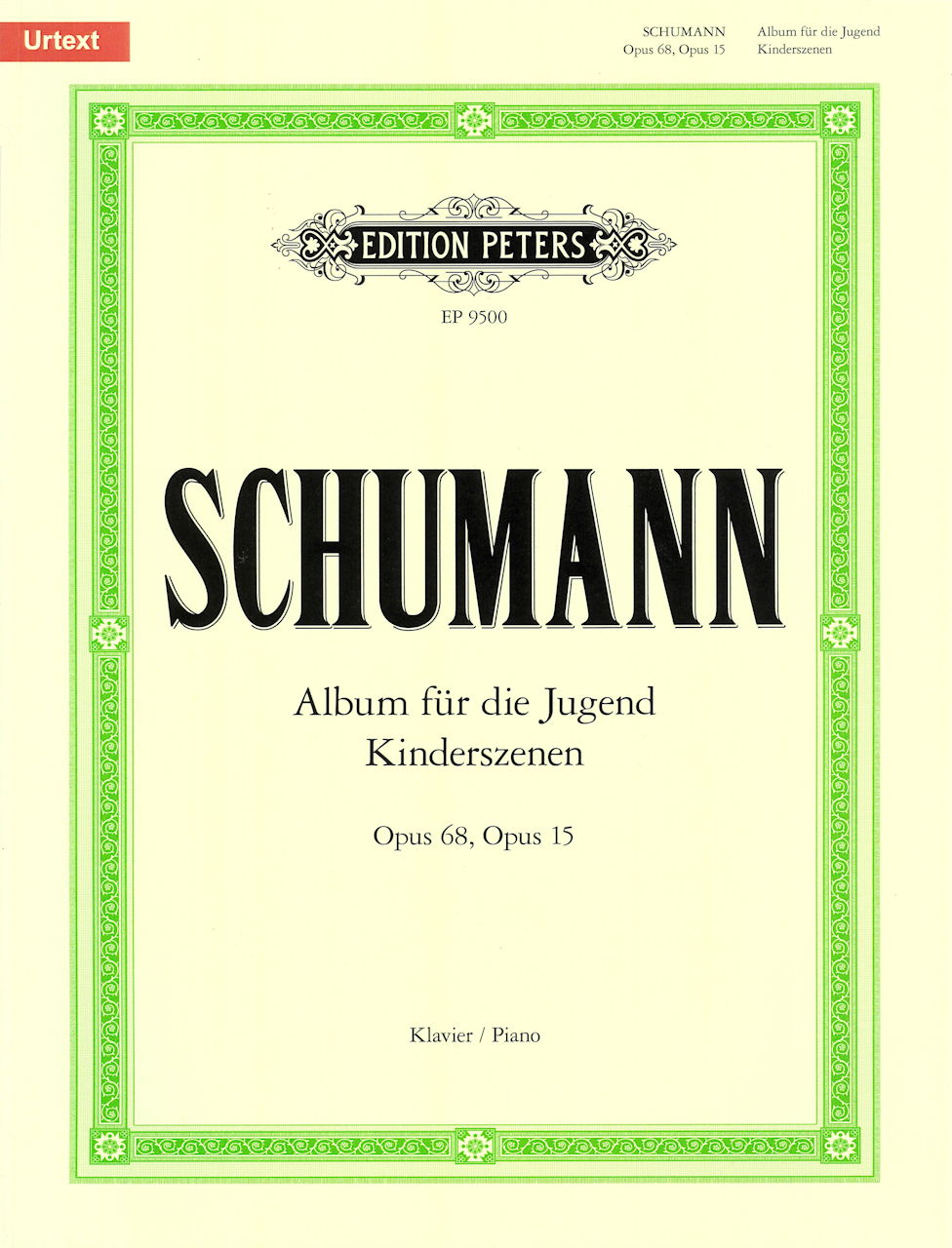 Schumann, op. 68 Album; Kinderszenen (Peters)