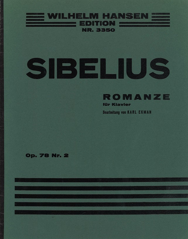 Sibelius, op. 78/2: Romance (W.Hansen)
