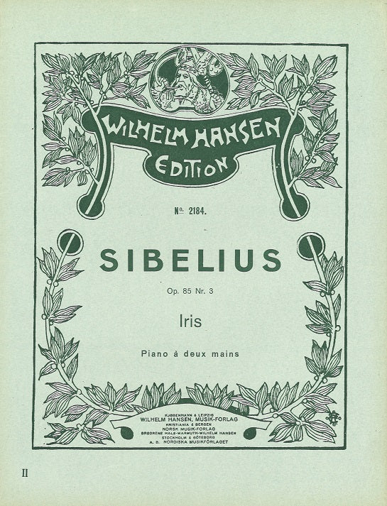 Sibelius, op. 85/3: Iris (W.Hansen)
