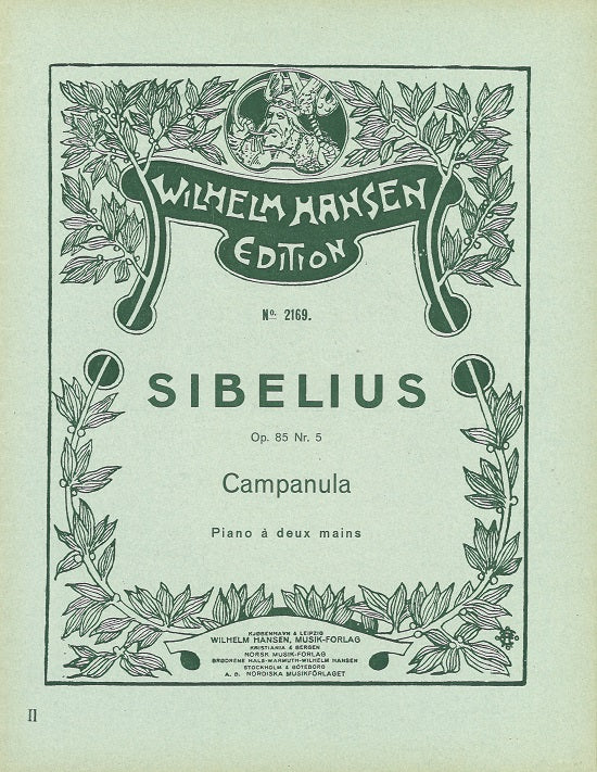 Sibelius, op. 85/5: Campanula (W.Hansen)