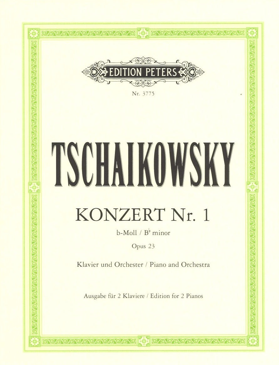 Tchaikovsky, Concerto No. 1 op. 23 (Peters)