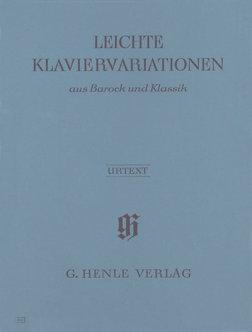 Leichte Klaviervariationen (Henle)