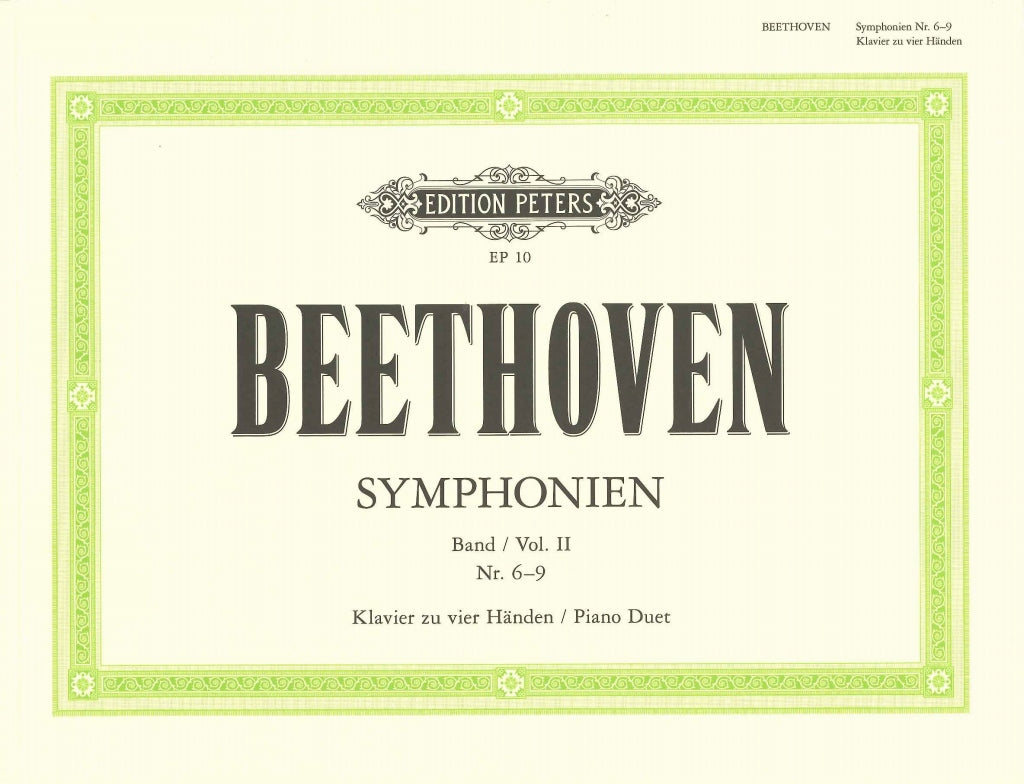 Beethoven, Symphonies No. 6-9 (Peters)