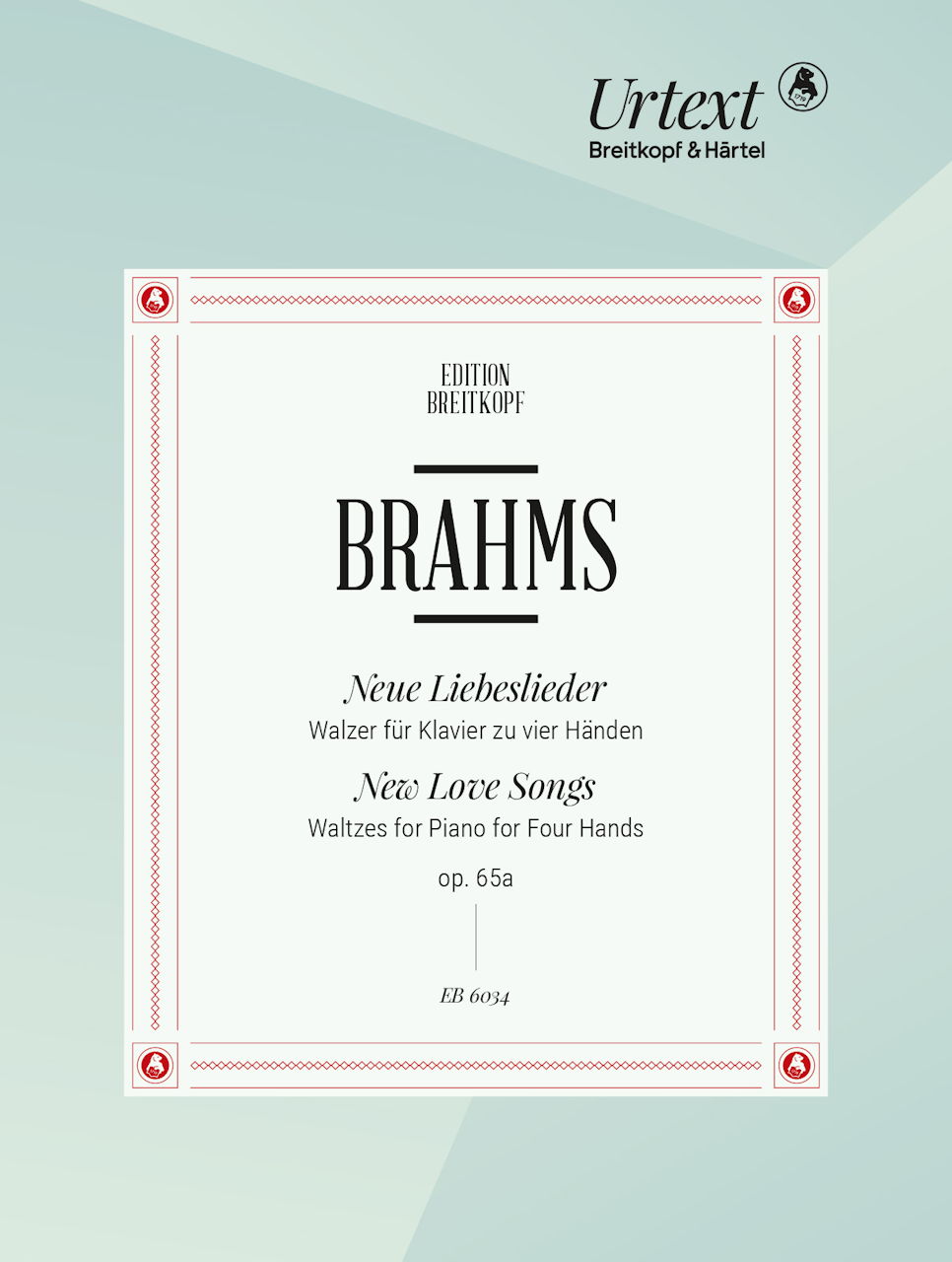 Brahms, Neue Liebeslieder op. 65a (Breitkopf)