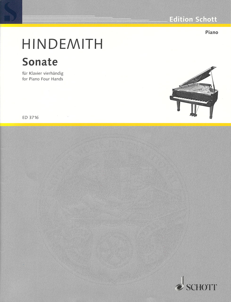 Hindemith, Sonata (1938) (Schott)