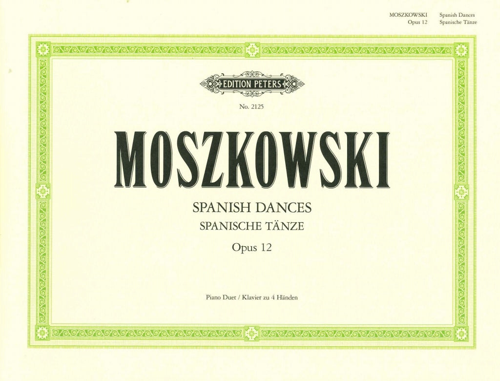 Moszkowski, Spanish Dances op. 12 (Peters)